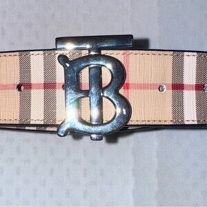 Burberry reversible men’s belt